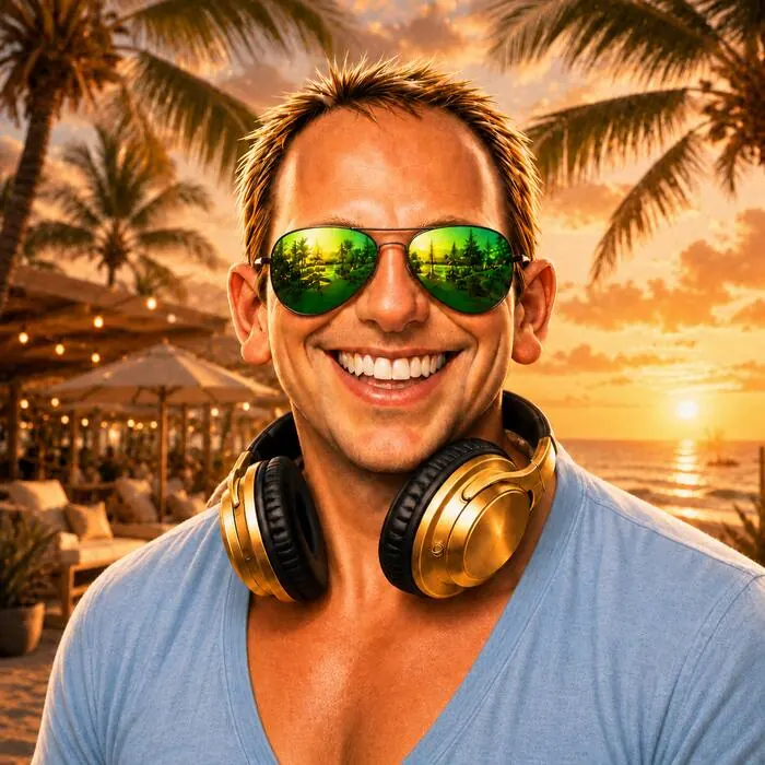 Golden Gunner — beach world